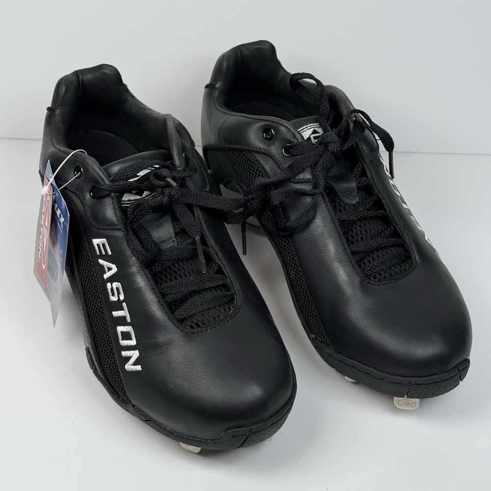 Easton Black Baseball Cleats Men's 9.5 M33137 NWT